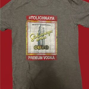 Gray Stoli super thin and soft T-Shirt